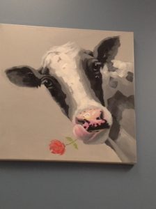 Myrtle the cow